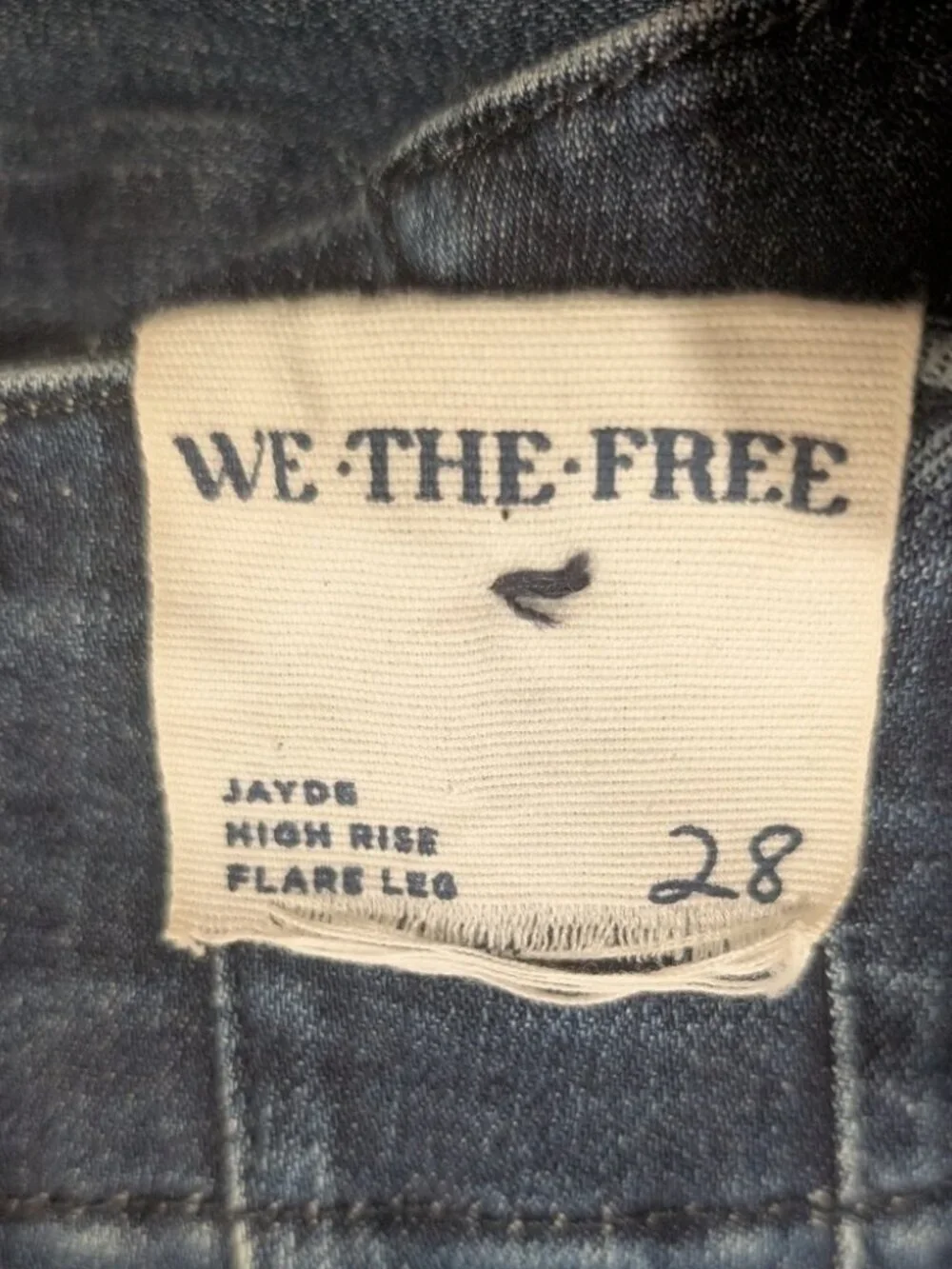 NWT FP We The Free | Jayde Flare Jeans In Night Sky
